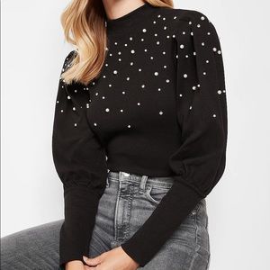 Express embellished sweater